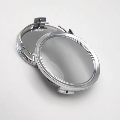 Cache-Moyeux Universels 75mm ABS Noir ou Argent