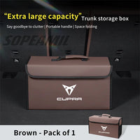 Rangement de Coffre Pliable pour Cupra