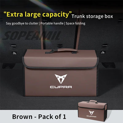 Rangement de Coffre Pliable pour Cupra