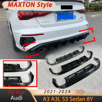 Diffuseur Arrière Audi A3 S3 8Y 2021-2024