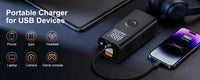 Booster de Batterie Voiture 2500A 4 en 1 Compresseur 150 PSI