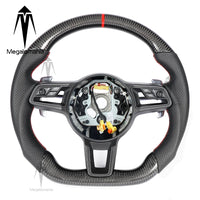 Carbonlenkrad kompatibel mit Porsche 911 718 Macan Boxster Cayenne Panamera 911.2 Cayman Taycan 996 997 987 918 997 991
