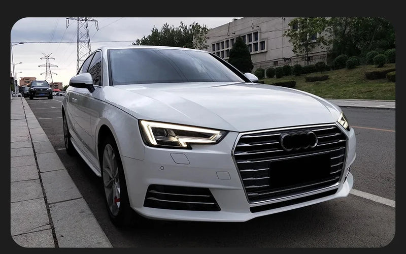 Phares LED Audi A4 B9 2017-2020 A4L Paire Avant Feux de Jour Clignotants