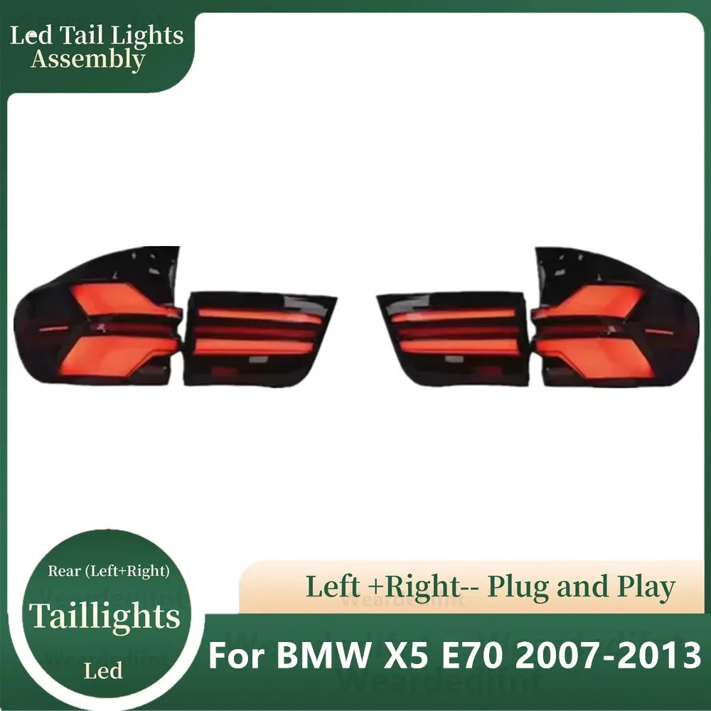 Feux Arrière LED Nouveau Style BMW X5 E70 2007-2013