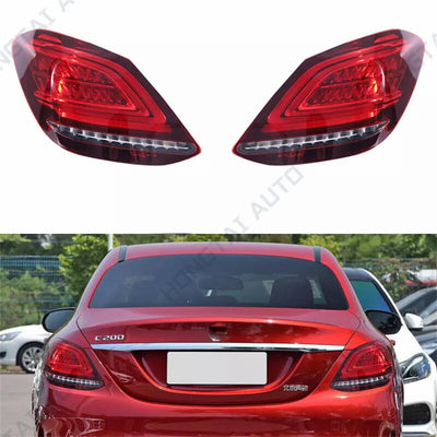 Feux Arrière LED Mercedes Classe C W205 2015-2018 Paire AMG