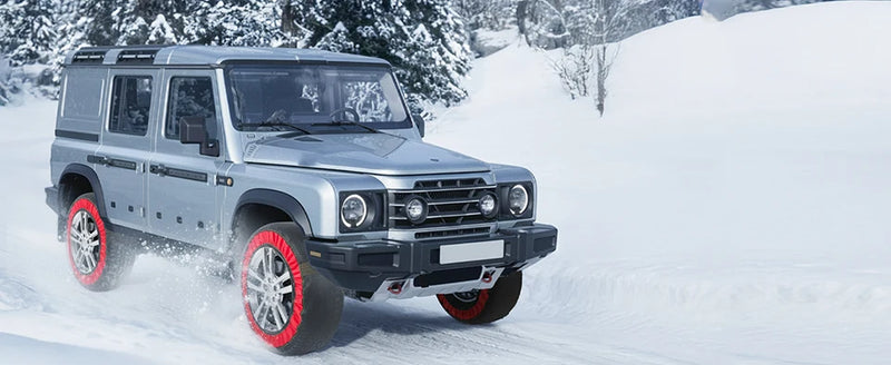 Chaussettes à Neige Yanace Voiture Textile 6 Tailles