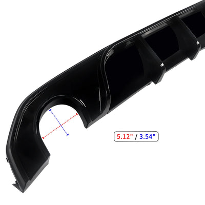 Diffuseur de Pare-Chocs Arrière BMW Série 4 G26 M 2021+