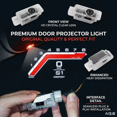 Projecteur de Portière Audi A4 A5 A6 A7