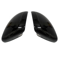 Coque de Rétroviseur Opel Corsa F, Peugeot 208, 2008, 508 et DS3 2019-2025, Aspect Carbone, Blanc ou Noir Brillant
