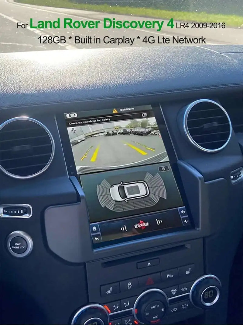 Autoradio Android 14 Land Rover Discovery 4 LR4 2009-2016 Navigation GPS avec Écran de Climatisation