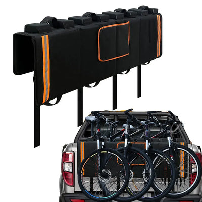 Porte-Vélos de Coffre Rembourré Universel 5 Vélos