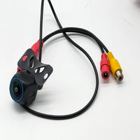 Caméra de Recul AHD Fisheye Bague Bleue Support Métal