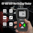 Testeur de Batterie Voiture 6V 12V 24V 100-2000 CCA Écran LCD