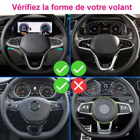 Palettes au Volant Volkswagen Golf 8 Polo GTI Tiguan T-Roc Touareg ABS