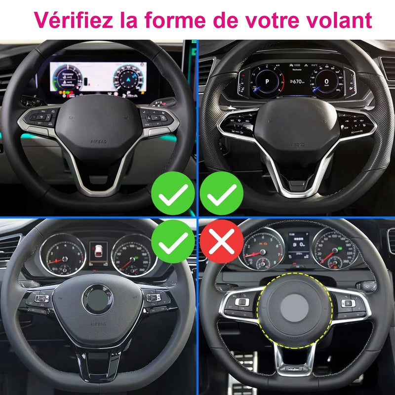 Palettes au Volant Volkswagen Golf 8 Polo GTI Tiguan T-Roc Touareg ABS