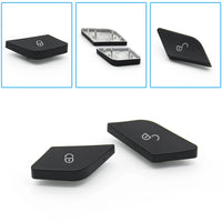Cache-Boutons de Verrouillage de Porte Mercedes W205 X253 W447 — vue de profil