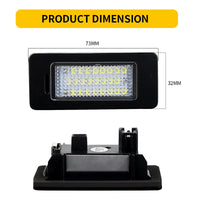 Éclairage de Plaque LED Skoda Octavia Superb Fabia