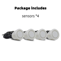 Capteurs de radar de recul 22 mm 12 coloris lot de 4 sondes seules