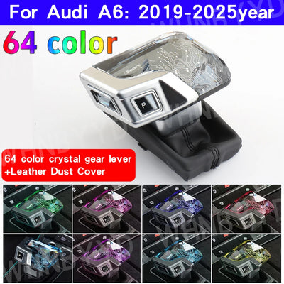 Pommeau de Vitesse Cristal LED Audi A4 A5 A6 Q5
