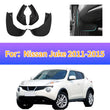 Garde-Boue Nissan Juke 2011-2015 Jeu de 4 Bavettes Avant et Arrière Anti-Éclaboussures