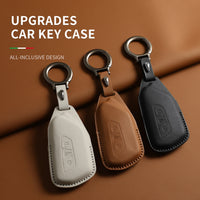 Étui de Protection Clé Cuir Volkswagen Golf 8 ID.3 ID.4 Skoda Octavia 4 Seat Leon 4 Cupra Formentor