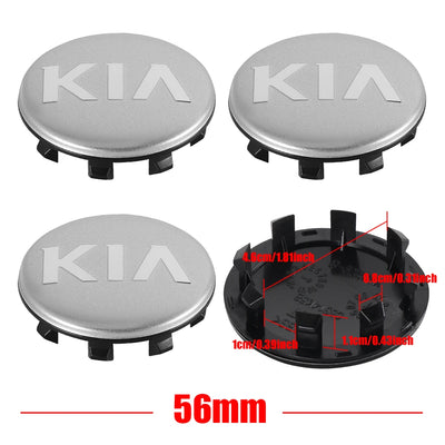 Cache-Moyeux Kia Sportage Rio Ceed 56mm 65mm