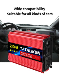 Convertisseur Pur Sinus 12V 24V 220V Voiture 1000 à 8000 W