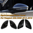 Coque de Rétroviseur Peugeot 208 2008 2012-2018 Aspect Carbone