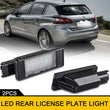 Éclairage de Plaque d'Immatriculation LED Peugeot 208 308