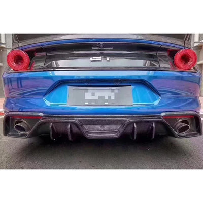 Diffuseur Arrière Fibre de Carbone Ford Mustang 2017-2023