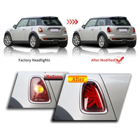 Feux Arrière LED Noirs MINI Cooper R56 R57 R58 2007-2014