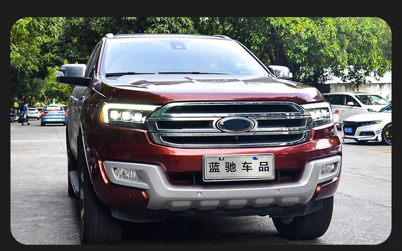 Phares LED Ford Ranger T7 2016-2021 Everest Paire Avant Éclairage de Jour DRL