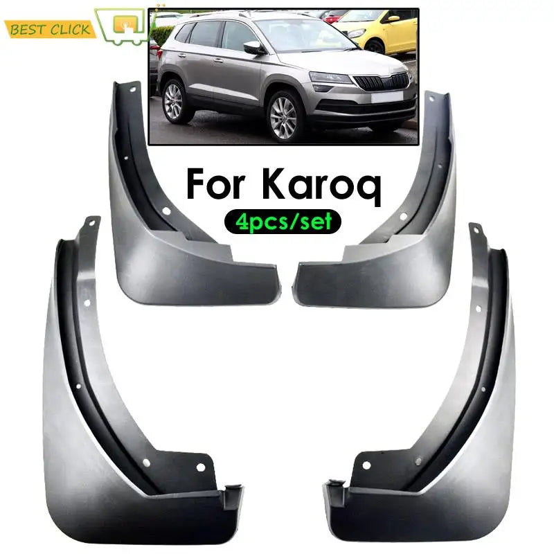Garde-Boue Skoda Karoq 2017-2021 Lot de 4