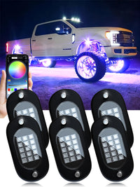 Éclairage d'Ambiance LED Modules RGB Musique Tout-Terrain