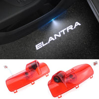 Projecteur Porte Hyundai Elantra 2008-2015, Lumière de Bienvenue LED, Lot de 2, 7 Motifs