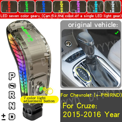 Pommeau de Levier de Vitesses LED Chevrolet Cruze Captiva Orlando