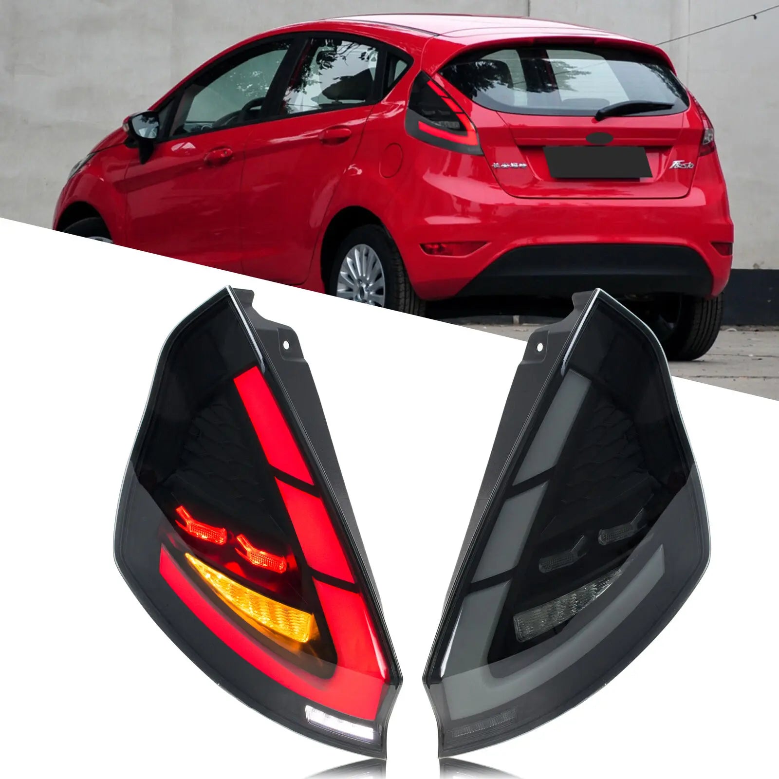 Feux LED Ford Fiesta MK7 MK7.5 2008-2020 Séquentiel