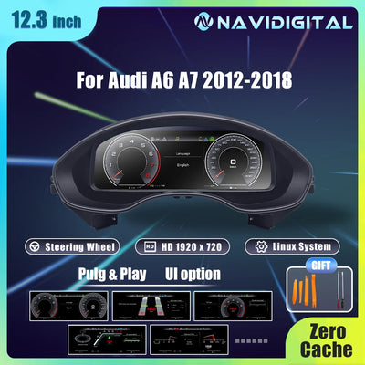 Tableau de Bord Numérique Audi A6 C7 A7 2012-2018
