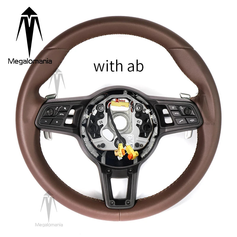 Carbonlenkrad kompatibel mit Porsche 911 718 Macan Boxster Cayenne Panamera 911.2 Cayman Taycan 996 997 987 918 997 991
