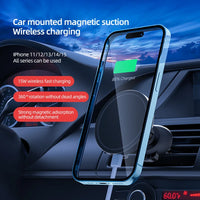 Support Téléphone Magnétique VIKEFON Chargeur Induction 15W