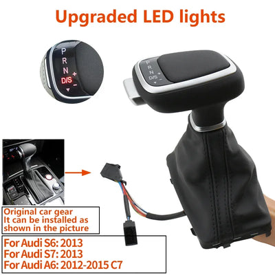 Pommeau de Vitesse LED Audi A6 A4 A5 Q5 Q7
