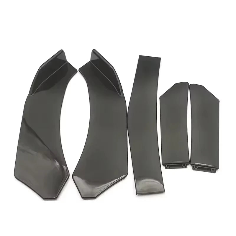 Spoiler Avant Range Rover Evoque L538 L551 2011-2026 Lèvre en 5 Pièces Protection Anti-Rayures Noir ou Carbone