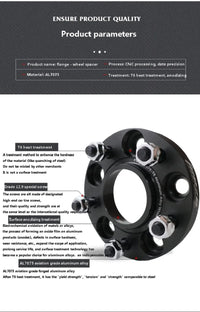 Wheel Spacers Hyundai 5x114.3 Bore 67.1 mm i30 N Elantra N Pair