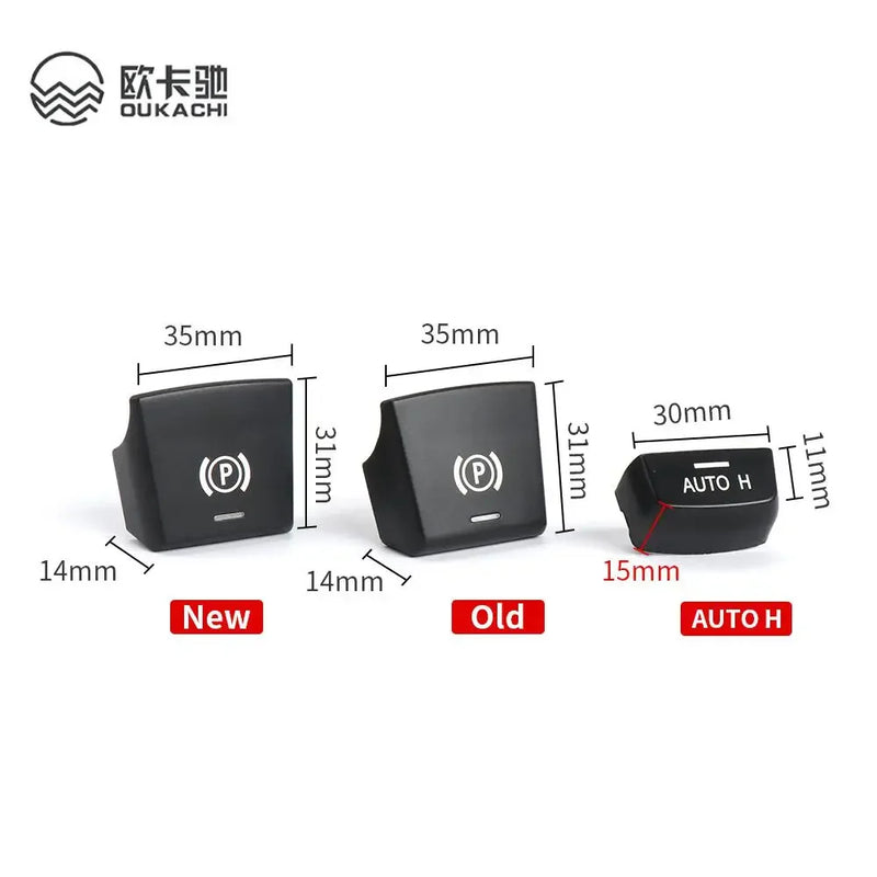 Cache-Boutons de Frein de Stationnement BMW F10 F15 X5 M5 — vue d'ensemble