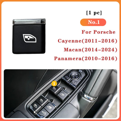 Bouton Lève-Vitre Porsche Cayenne Macan Panamera 95B-837-315