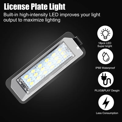 Éclairage de Plaque LED Volkswagen Golf Polo Passat