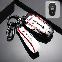 Étui de Protection Clé Citroën C3 C4 C5 Berlingo Picasso Alliage de Zinc Blanc ou Noir