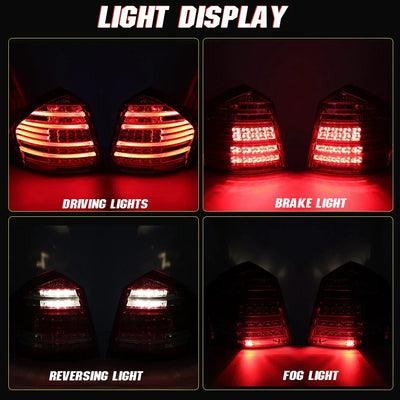 Feux Arrière LED Mercedes GL X164 2009-2012 Paire AMG