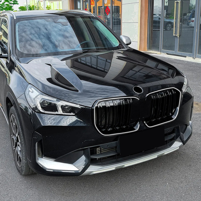 Calandre BMW X1 iX1 U11 2023+ Noir Brillant LED Lumineuse Double ou Simple Ligne
