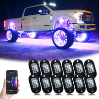 Éclairage d'Ambiance LED RGB Sous Caisse 4x4 SUV